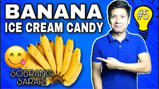 BANANA ICE CREAM CANDY | ICE CANDY BUSINESS TIPS AND IDEAS | IDEAng PINOY TV #5