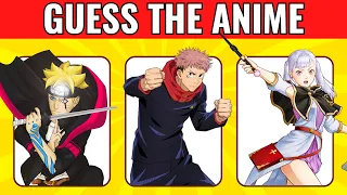 Guess The Anime by The Character // Hard Anime Quiz 2023