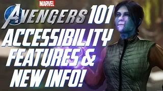 Marvel's Avengers: 101 - NEW Character, Training Rooms, & More! Accessibility Features Explained!