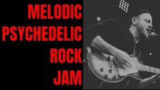 Melodic Psychedelic Rock Jam Guitar Backing Track [D Minor)