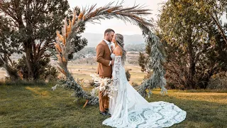 Zach + Shelby - Unbelievable Boho Wedding