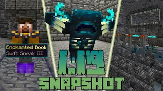 Minecraft 1.19: [SNAPSHOT] Co Nowego? WARDEN! STAROŻYTNE MIASTO! NOWY EPICKI ENCHANT!