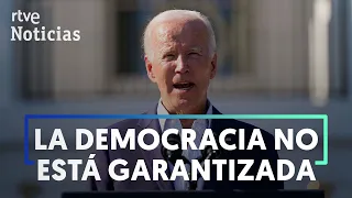 BIDEN pide actuar contras las ARMAS tras el TIROTEO de ILLINOIS que deja 6 MUERTOS | RTVE