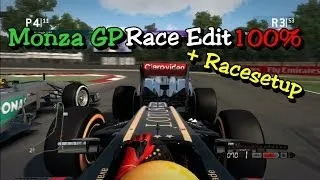 F1 2013 | Italy, Monza 100% | Race Edit | F1RC League Raceedit | PS3 HD Italien GP