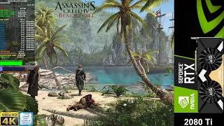 Assassin's Creed IV Black Flag Very High Settings 4K | RTX 2080 Ti | i9 9900K 5.1GHz