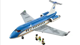60104 Lego City Airport & Plane #2 -Stop Motion Speed Build