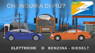 Auto Elettriche Vs. Auto a combustibile, chi inquina di più...? (EV2GO CUT)