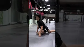 Try these stretches for hip mobility and higher kicks! #Shorts