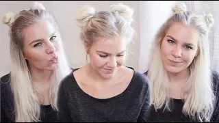 Space Buns In 3 Different Ways – Back To School Hairstyles | EverydayHairInspiration