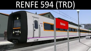 Renfe 594 (TRD) | Reinosa - Aguilar de Campoo (El Tren De Las Galletas) | Train Simulator Classic