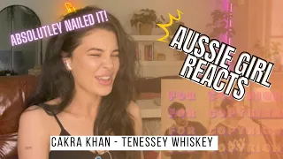 Cakra Kahn  "Tennessee Whiskey" REACTION!