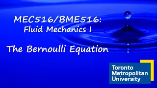 The Bernoulli Equation and its Limitations