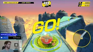 Mostly Bowling | Super Monkey Ball Banana Mania | smolro VODs