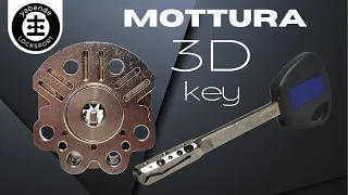 MOTTURA 3D Key picked and gutted