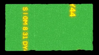 FREE Green Screen FILM Overlay with Glowing Letters