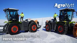 CLAAS XERION 5000 TRAC VC | Presis Vegdrift | Hardangervidda