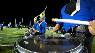 Hebron HS Band 2021 Snare Cam - PENSTRIPED