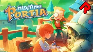 MY TIME AT PORTIA full release: Fisticuffs with Elvis! | Let's play My Time at Portia 2019 ep 1