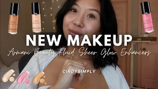 NEW MAKEUP: Armani Beauty Fluid Sheer Glow Enhancers in 2, 8, 10 | New at Sephora