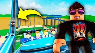 Mit Store VANDLAND Begynder i Roblox Theme Park Tycoon 2!