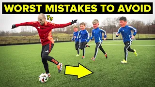 5 football MISTAKES you need to STOP MAKING