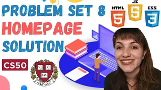 PROBLEM SET 8: HOMEPAGE | SOLUTION (CS50)