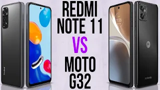 Redmi Note 11 vs Moto G32 (Comparativo)