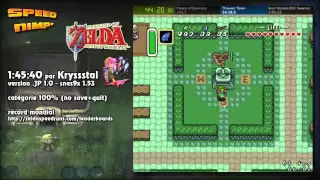 Speed Nimp' - The Legend of Zelda: A Link to the Past (100%, No OoB, No S&Q - 1h45 par Kryssstal)