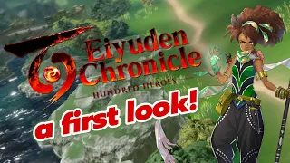 EIYUDEN CHRONICLE: HUNDRED HEROES / A First Look!