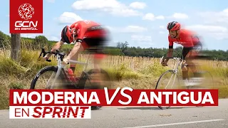 Bici Antigua VS Bici Moderna... ¡En SPRINT! ¿Con cuál se irá más rápido?