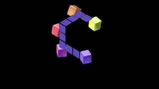 Gamecube intro with different color every .15 seconds