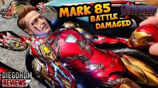 Hot Toys IRON MAN Mark 85 BATTLE DAMAGED Avengers Endgame Review BR / DiegoHDM