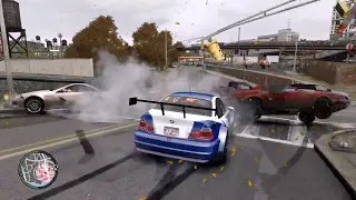 GTA 4 Crazy BMW M3 GTR Crashes Ep.03