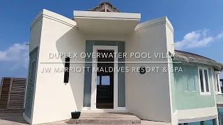 Duplex Overwater Pool Villa at JW Marriott Maldives