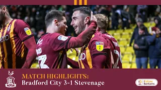 MATCH HIGHLIGHTS: Bradford City 3-1 Stevenage