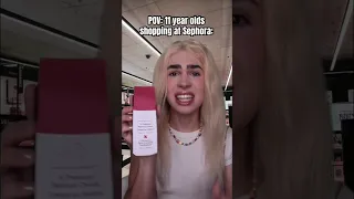 POV: 11 year olds shopping at Sephora #pov #sephora #makeup #rage