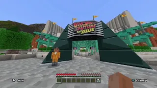 Back To The Future: The Ride POV - Minecraft Universal Studios Experience DLC