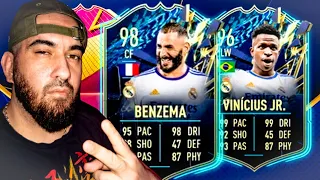 FIFA 22 : PACK OPENING + PLAYER PICK ICON 93+ | SBC FUTTIES 19H !!!