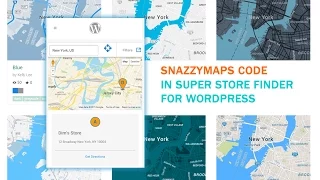 Using Snazzymaps Code in Super Store Finder for WordPress