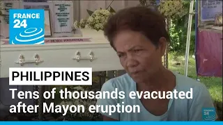 Philippines: Tens of thousands evacuated or in standby to flee after Mayon volcano eruption