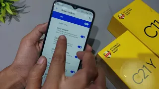 Realme c21y,c25y smart call setting | Auto pickup | How to enable flip to mute in realme c11 2021