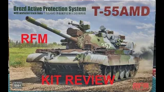 1/35 RFM  Drozd Active Protective System T-55AMD Kit Review