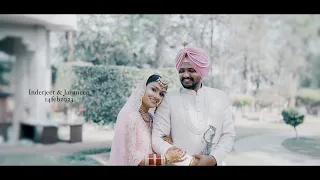 Inderjeet weds Jaismeen | 14 Feb 2023 | Punjabi Valentine's Day Wedding Story | Amore Fotografy