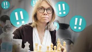 GM Pia Cramling Plays BRILLIANT Chess Game