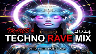 TECHNO RAVE MIX  & TRANCE  2024" Party Vol 15"🕳Remixes Of Popular Songs .