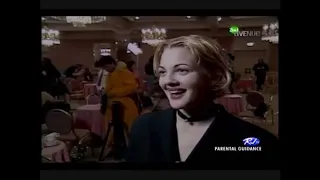 Drew Barrymore Nominated For A Golden Globe Award (1992)