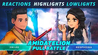 (DFFOO GL) Amidatelion EX Pull Battle with Jin Lee! (Reactions, Highlights, and Lowlights)