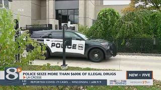 La Crosse police seize over $600,000 worth of illegal drugs
