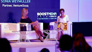 Donna Benton Keynote on "From Start to Exit: The Story Behind the Entertainer" I BOOSTMENA 2018