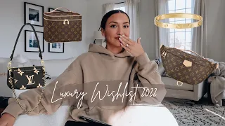 Luxury Wishlist 2022 | Cartier + Louis Vuitton + Chanel